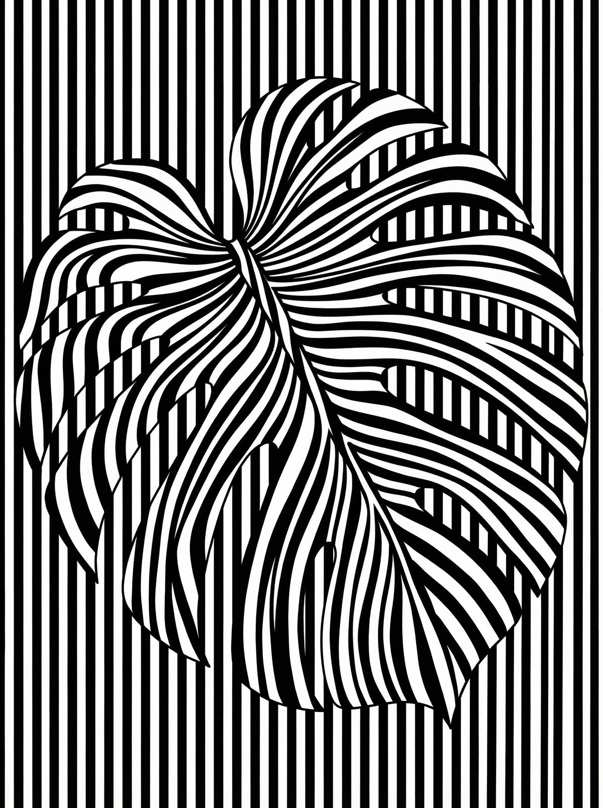 Poster in black frame