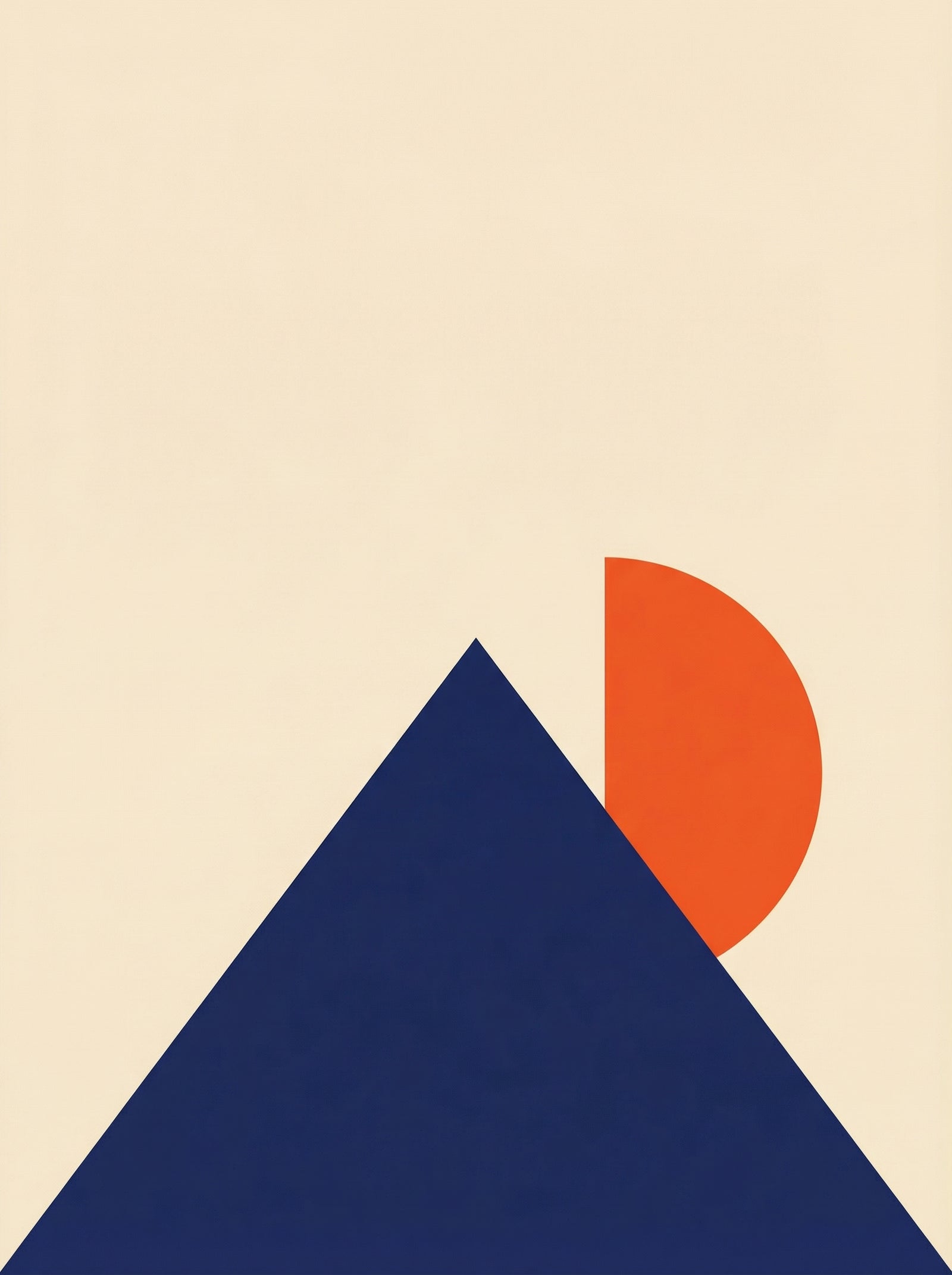 Poster in black frame