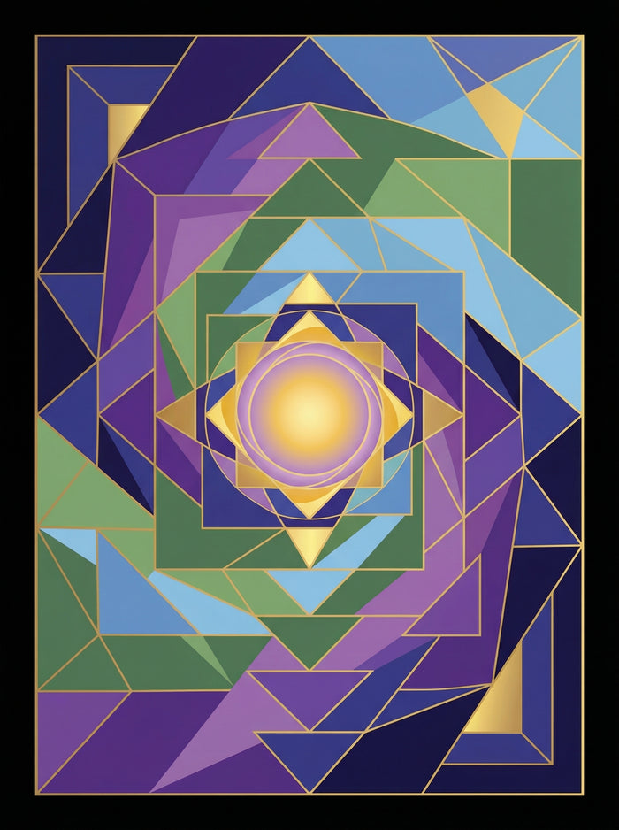 Poster in black frame