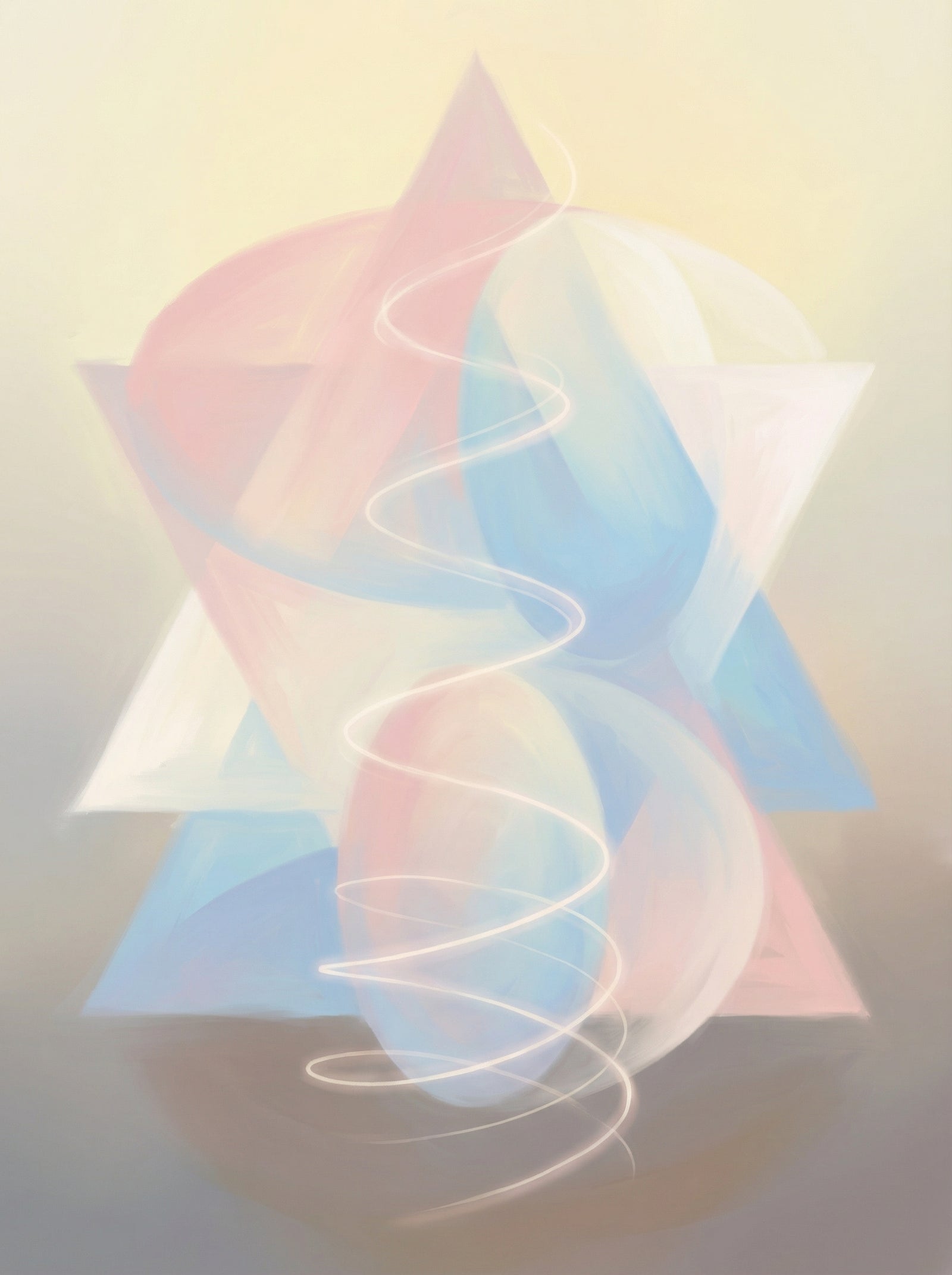 Poster in black frame