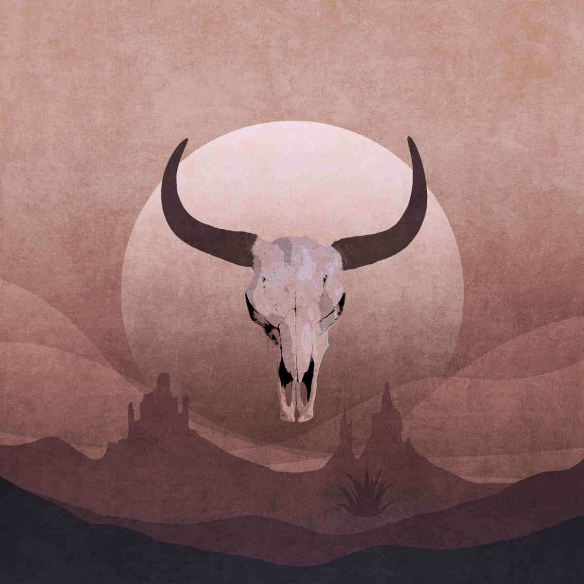 Affiche Cowboy Skull – affiche et impression d’art