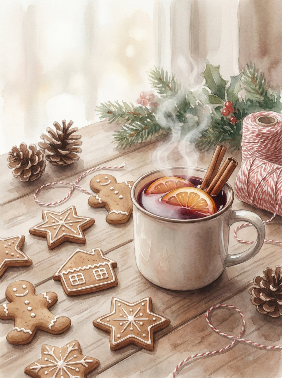 Poster in black frame