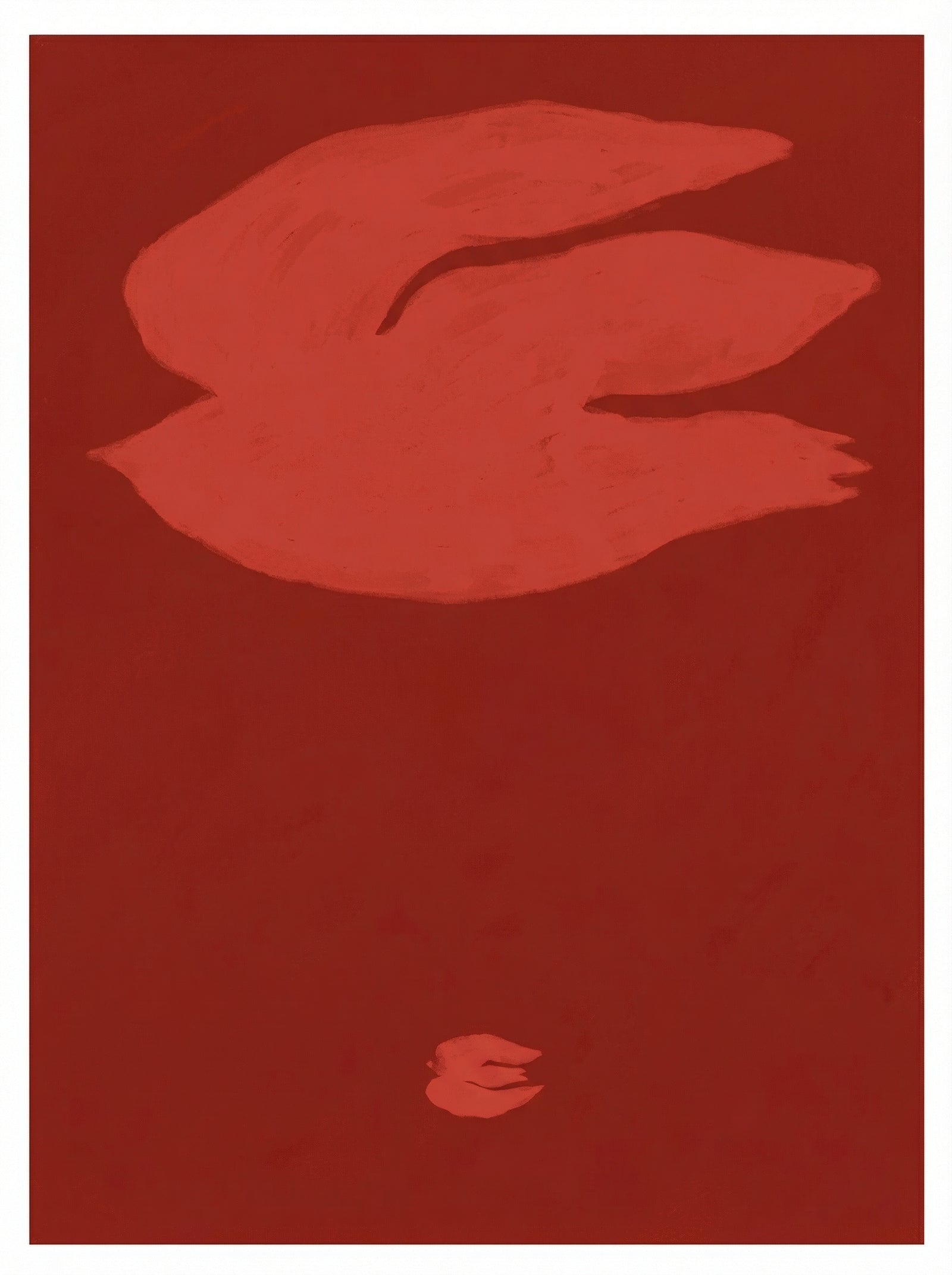 Poster in black frame