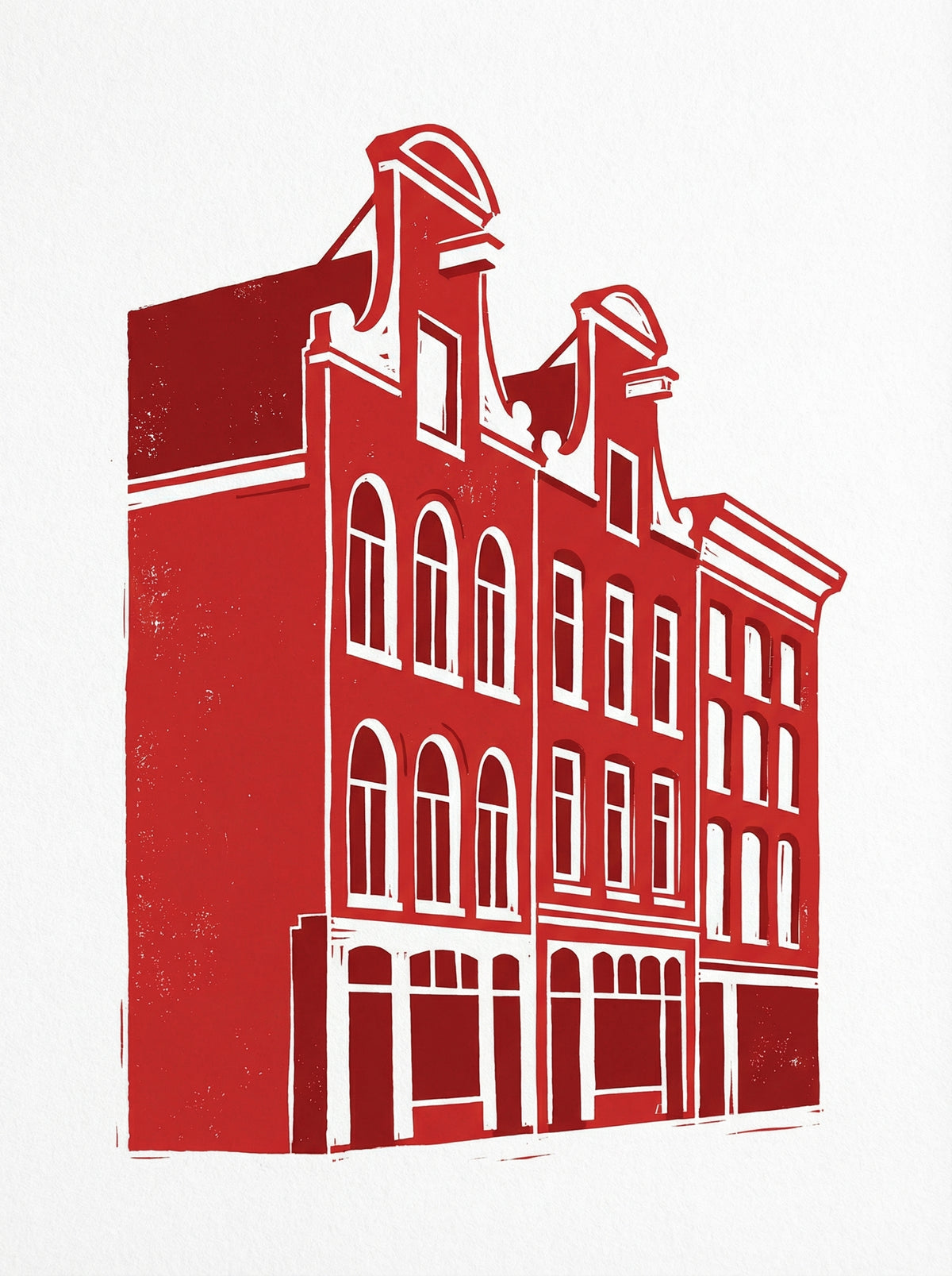 Poster in black frame