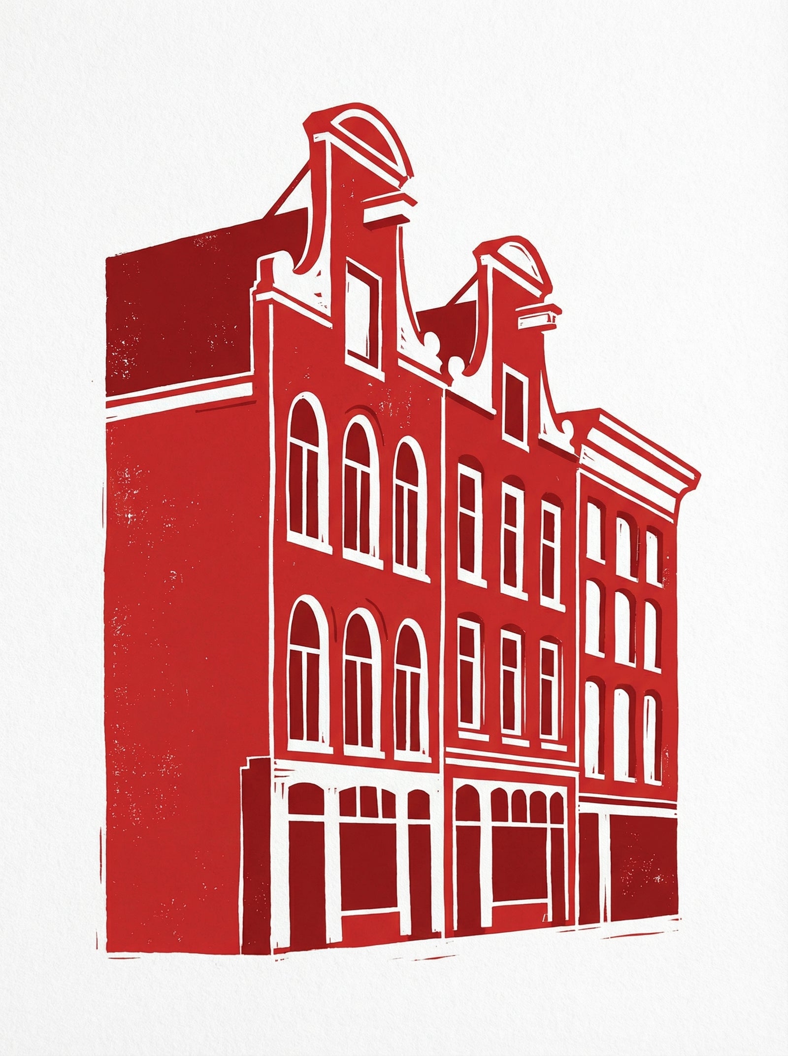 Poster in black frame