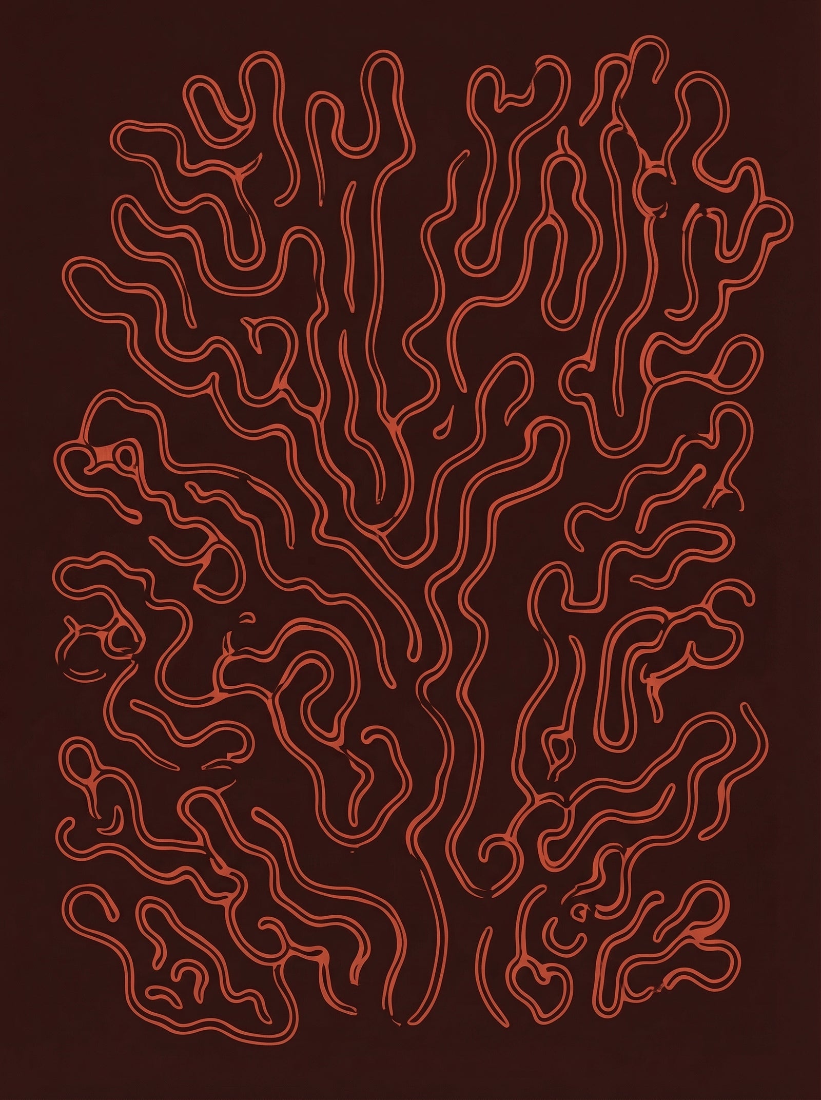 Poster in black frame