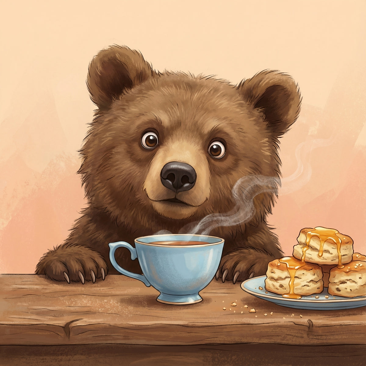 Poster in black frame