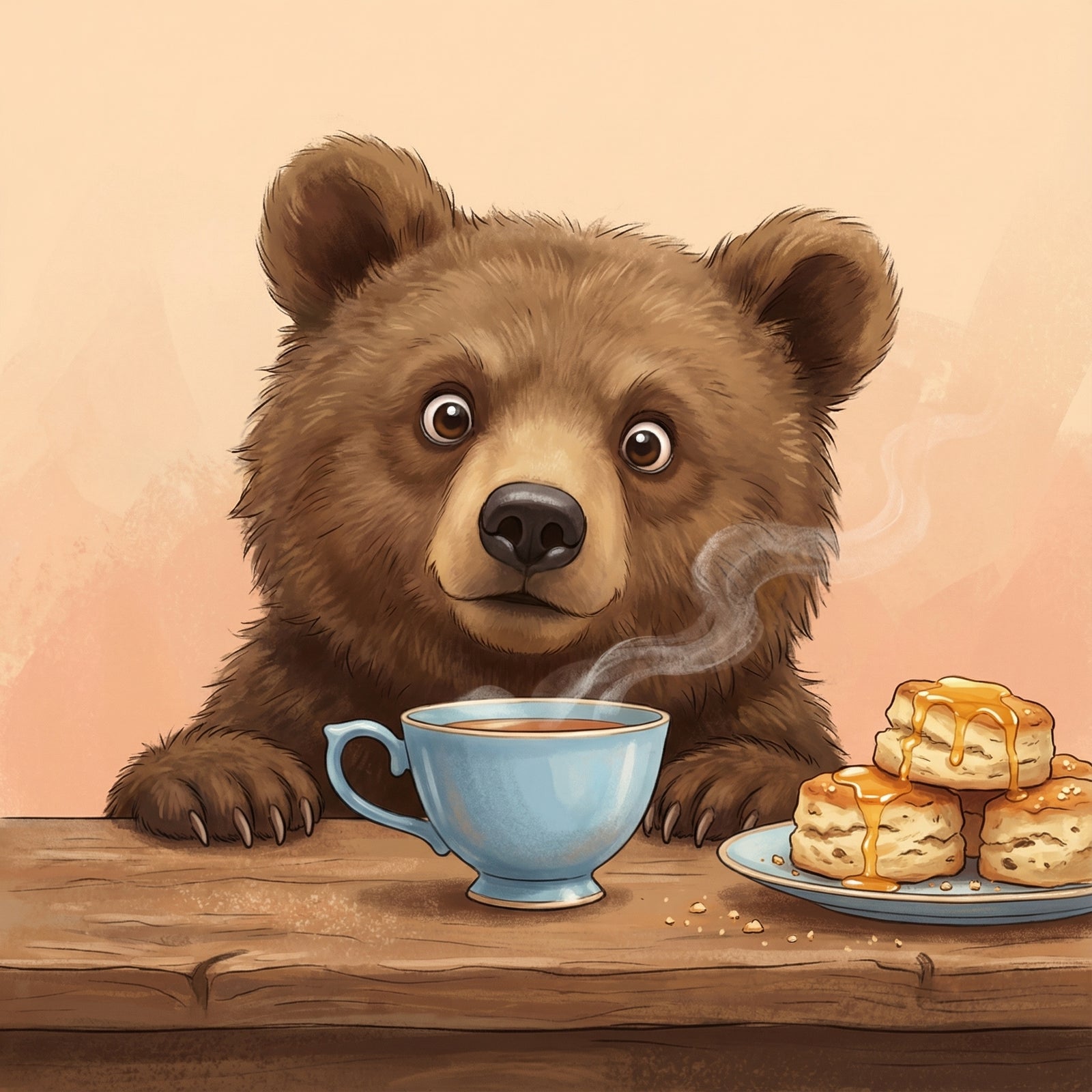 Poster in black frame