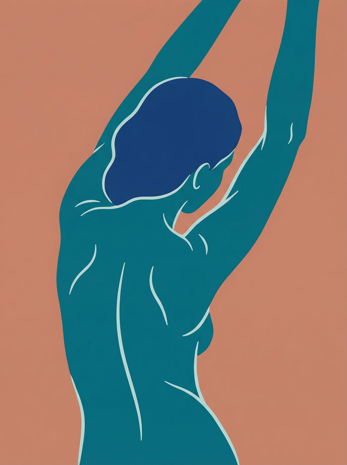 Poster in black frame