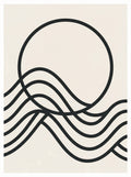 Poster in black frame