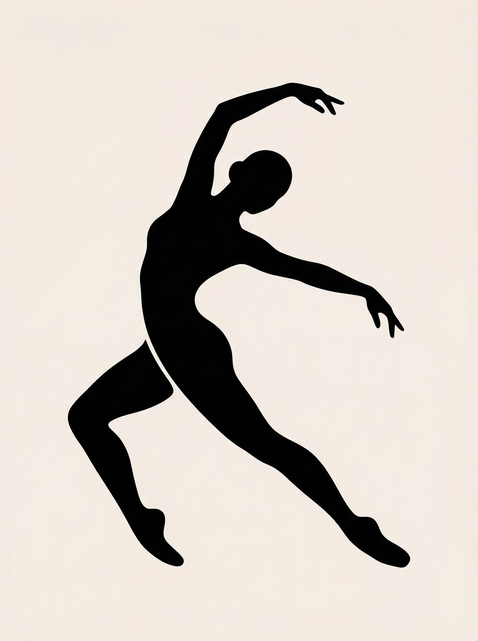 Poster in black frame