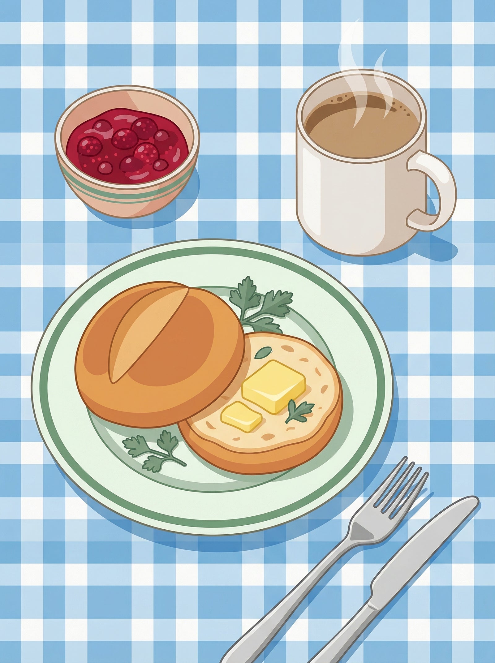 Poster in black frame