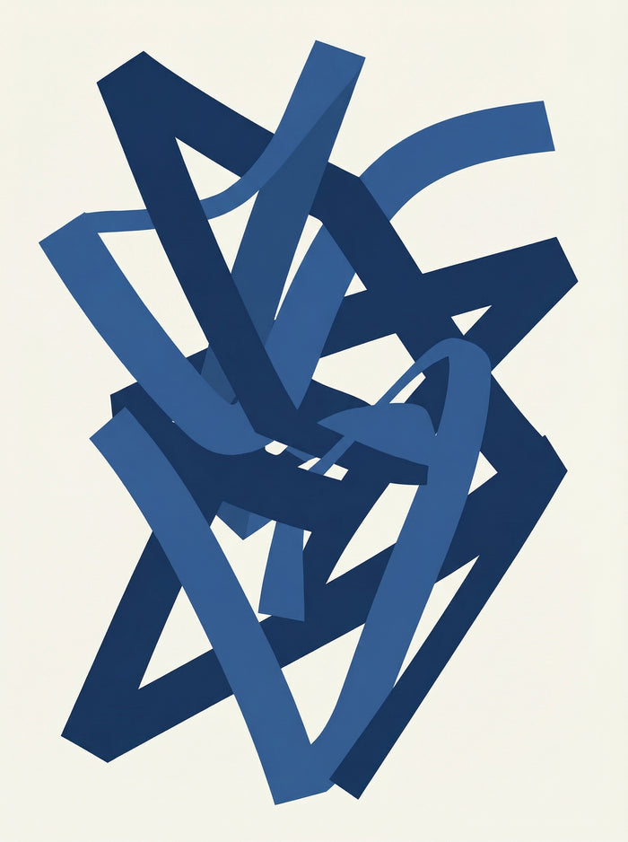 Poster in black frame