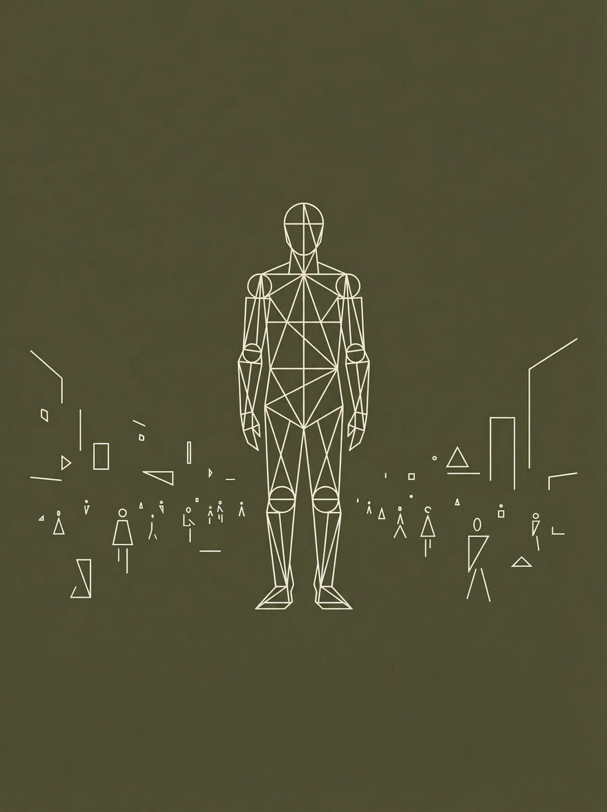 Poster in black frame