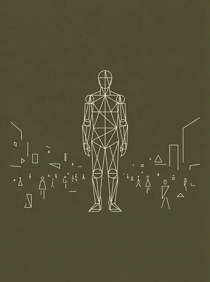 Poster in black frame
