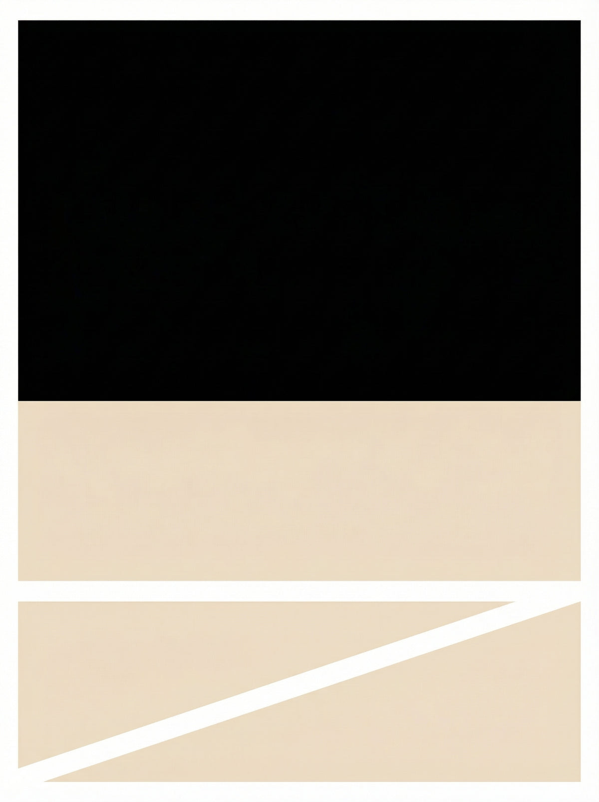 Poster in black frame