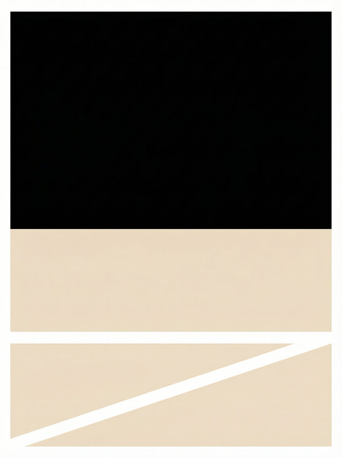 Poster in black frame