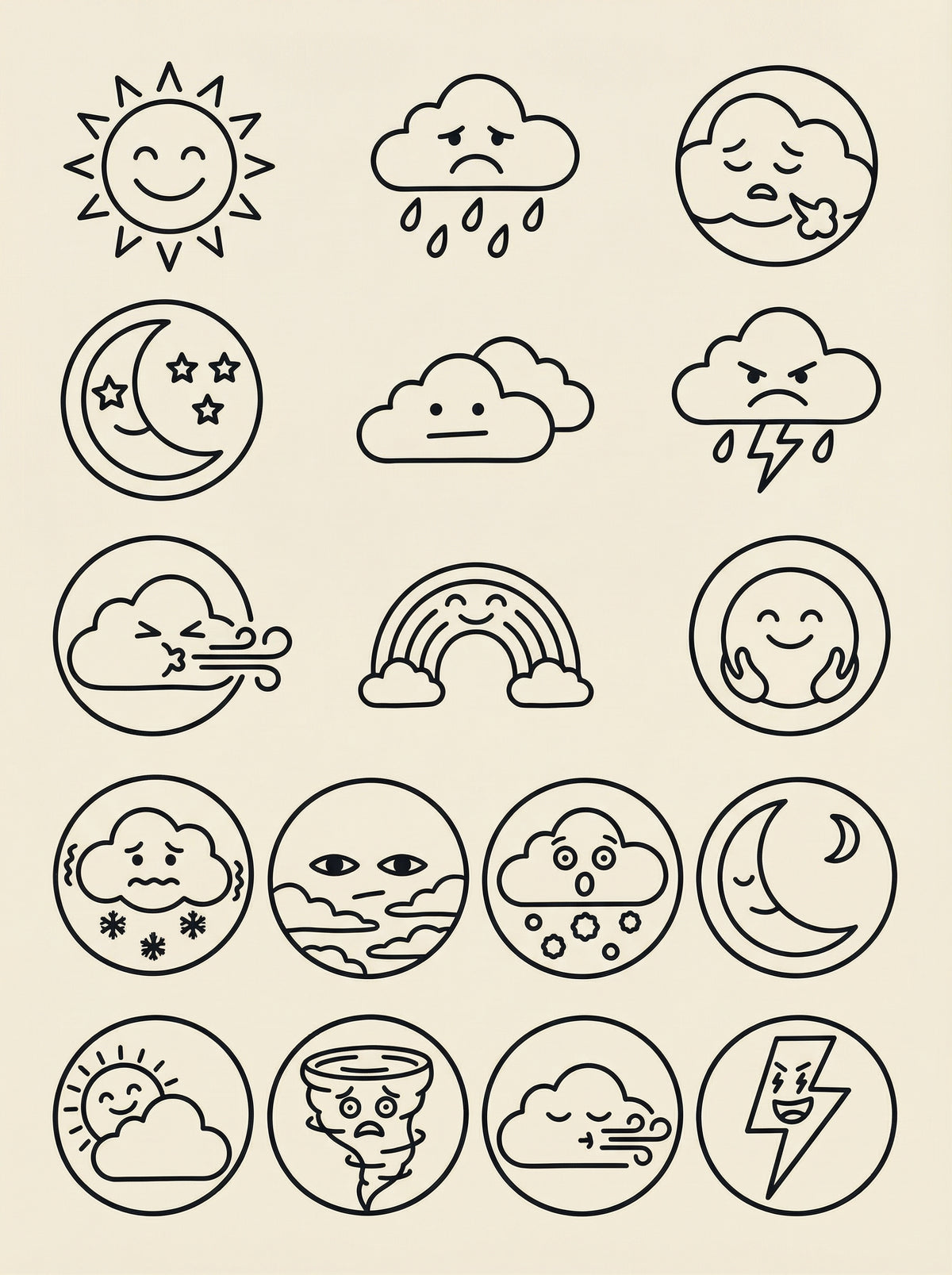 Poster in black frame