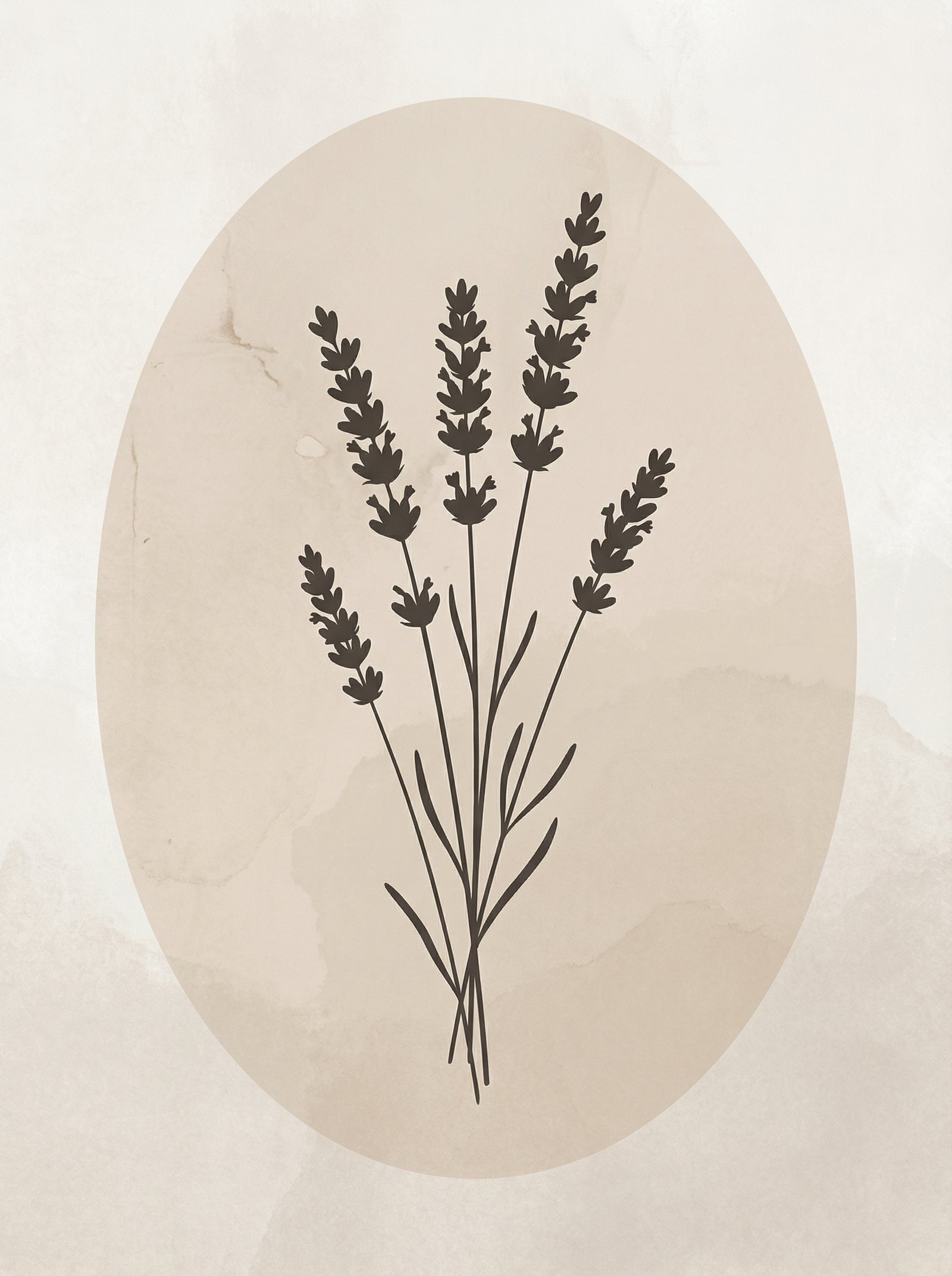 Poster in black frame