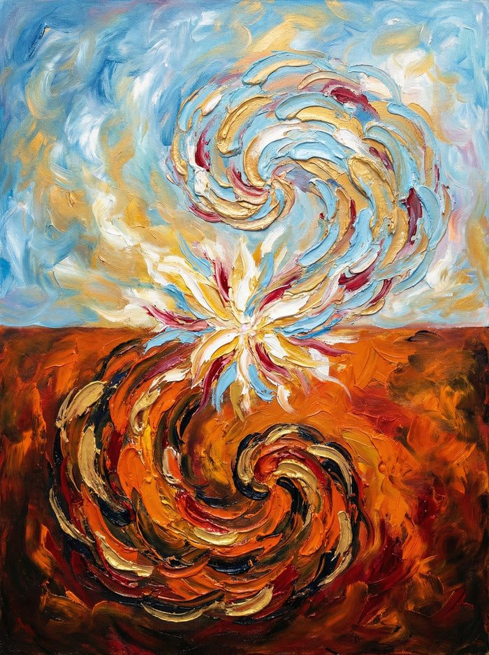 Duality of Swans – plakat og kunsttryk