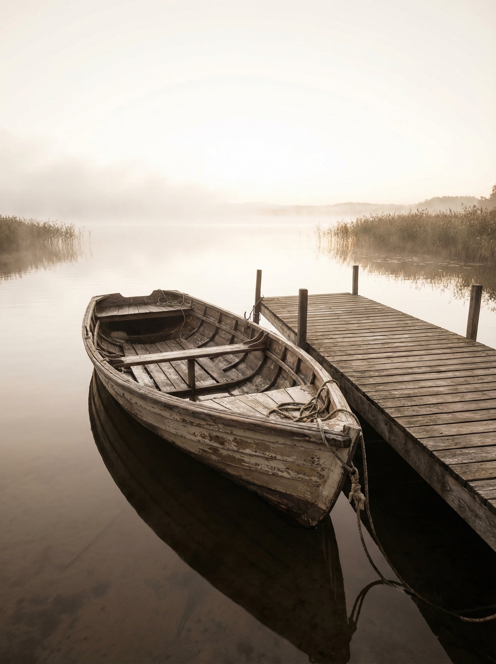 Poster in black frame