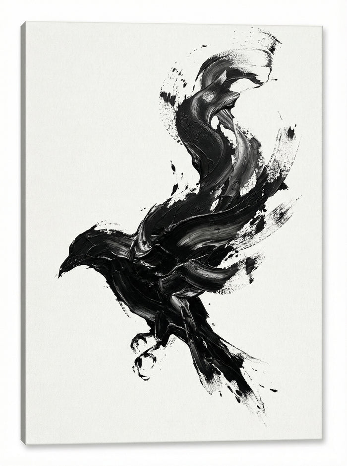 Poster in black frame