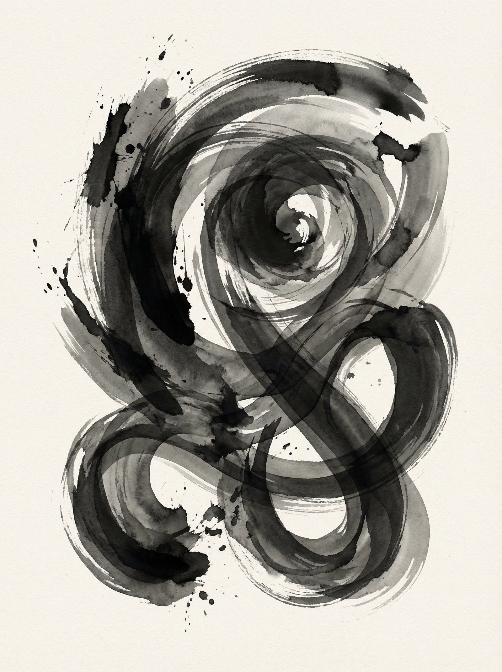 Poster in black frame