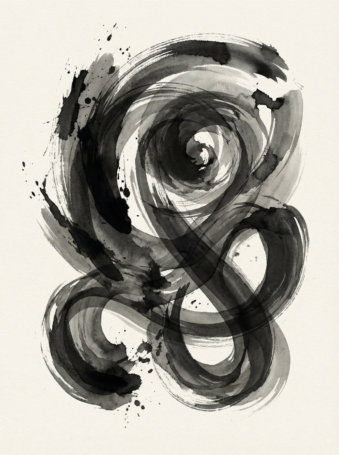 Poster in black frame