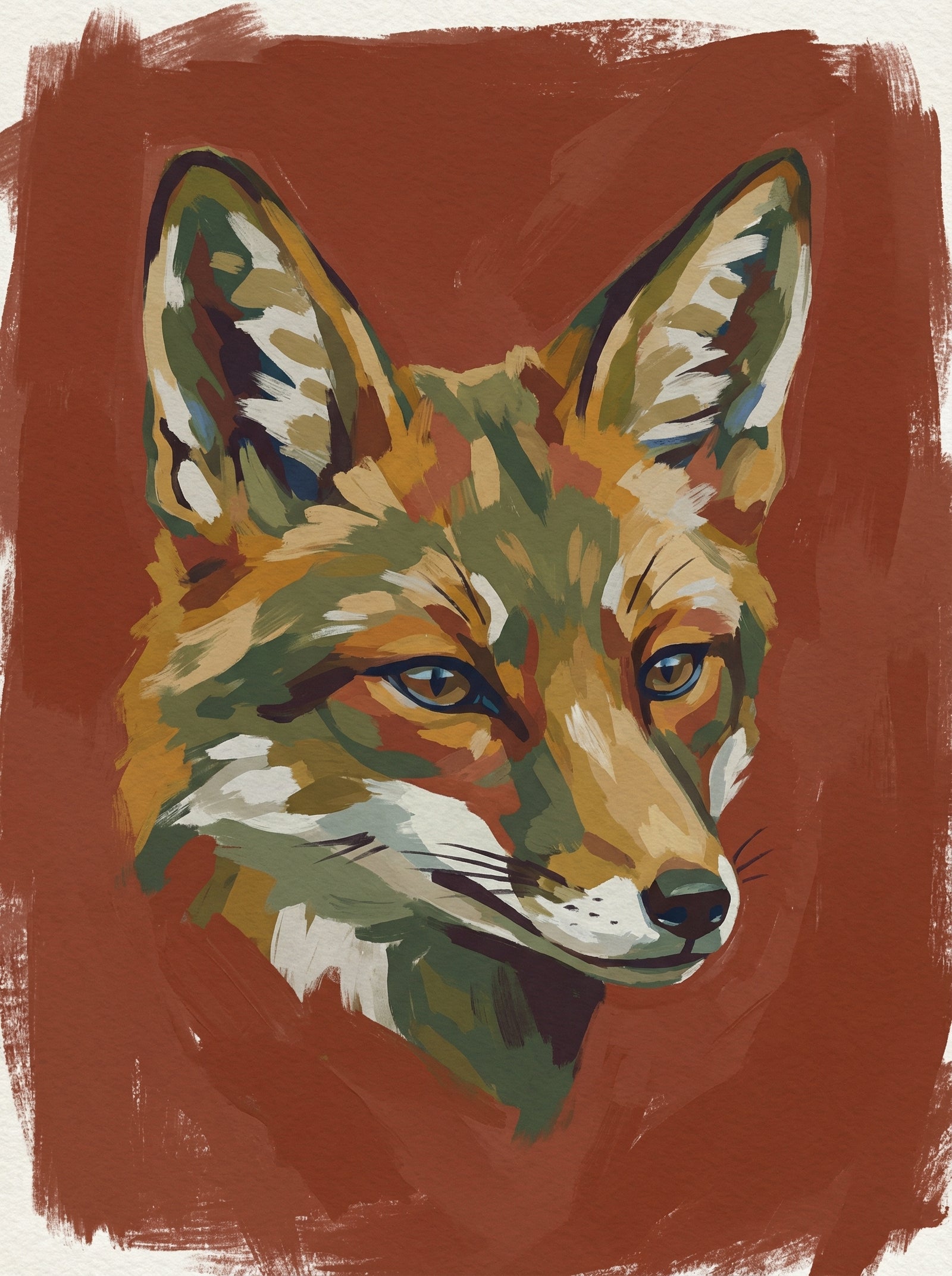 Poster in black frame