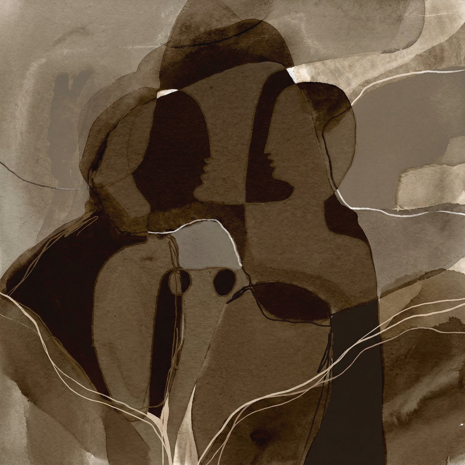 Poster in black frame