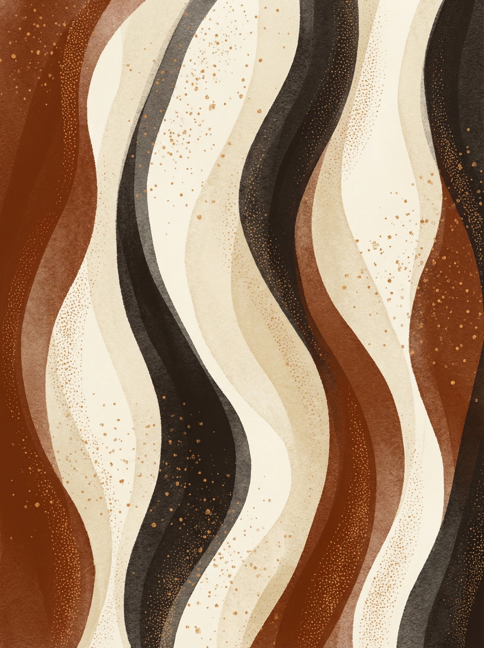 Poster in black frame