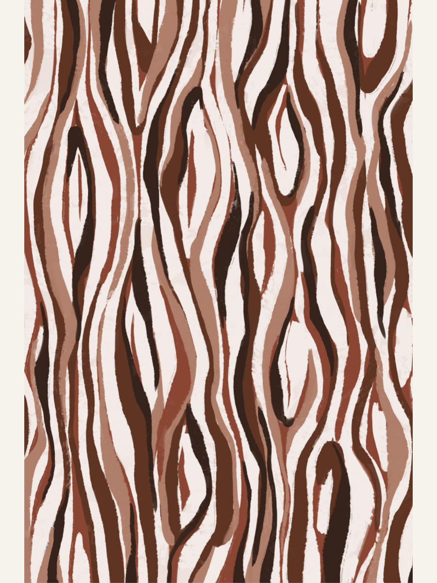 Earthy Waves Poster – poster and art print