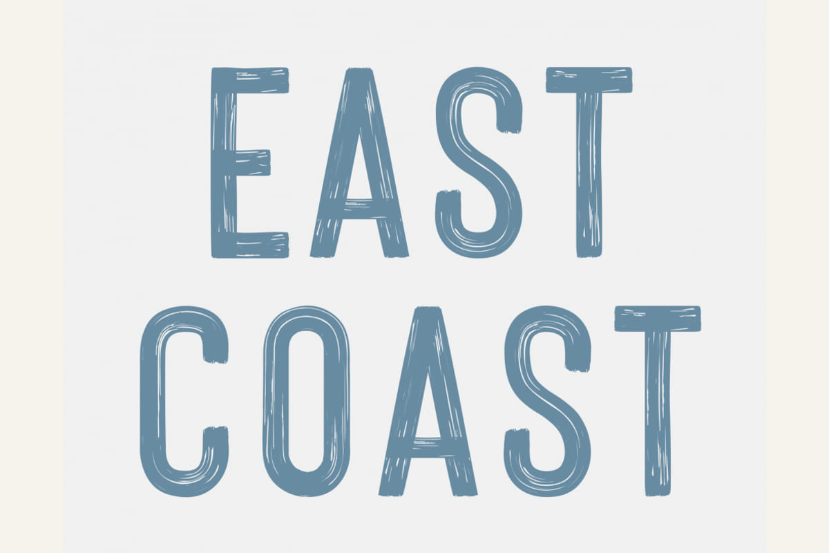 East Coast - Horizontal Poster – poster and art print