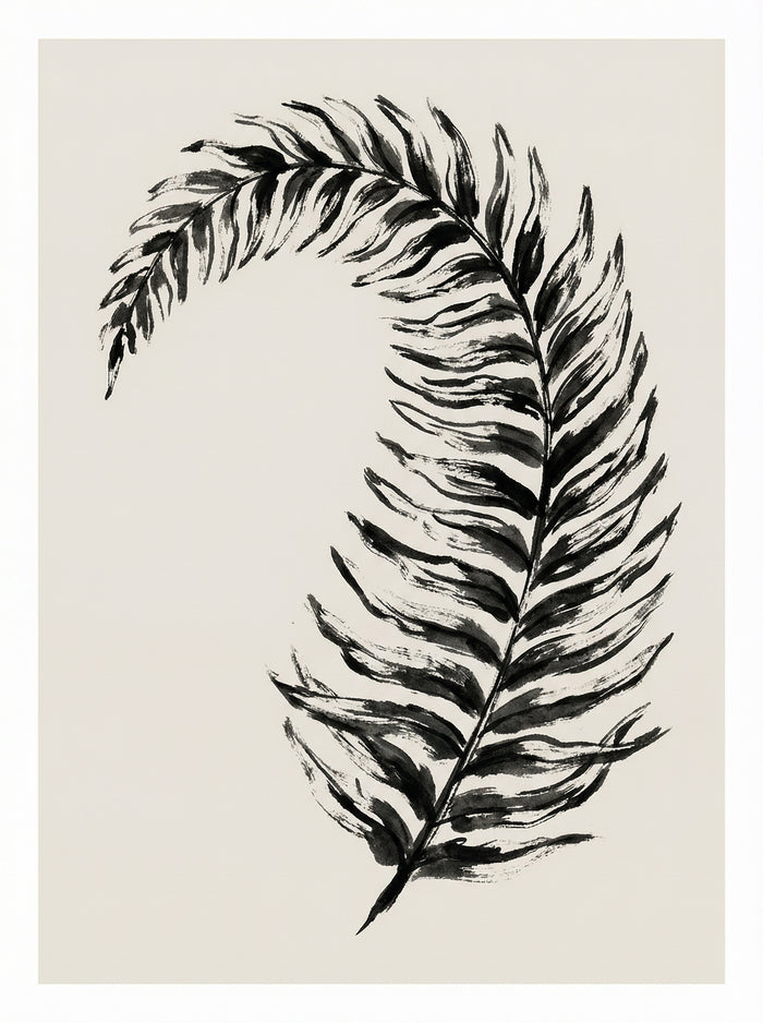 Poster in black frame