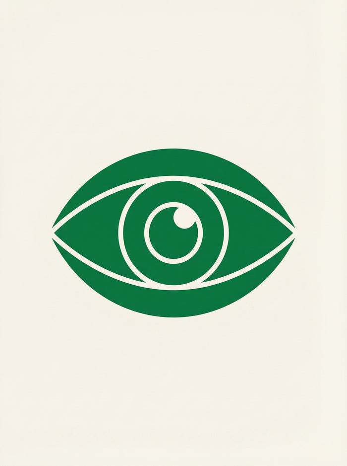 Emerald Gesture – poster and art print