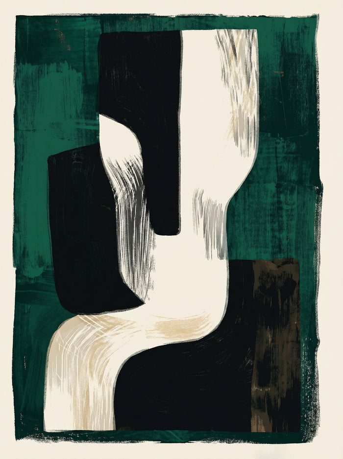Poster in black frame