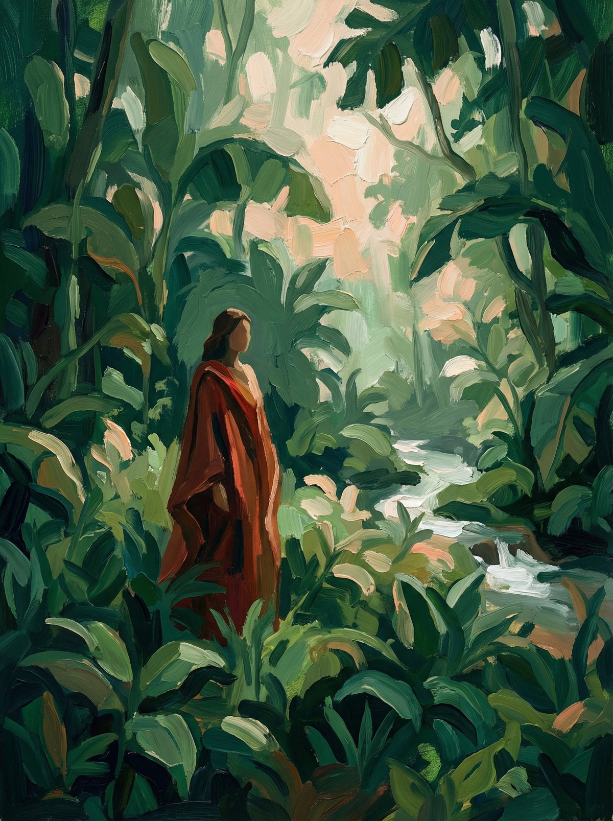 Poster in black frame