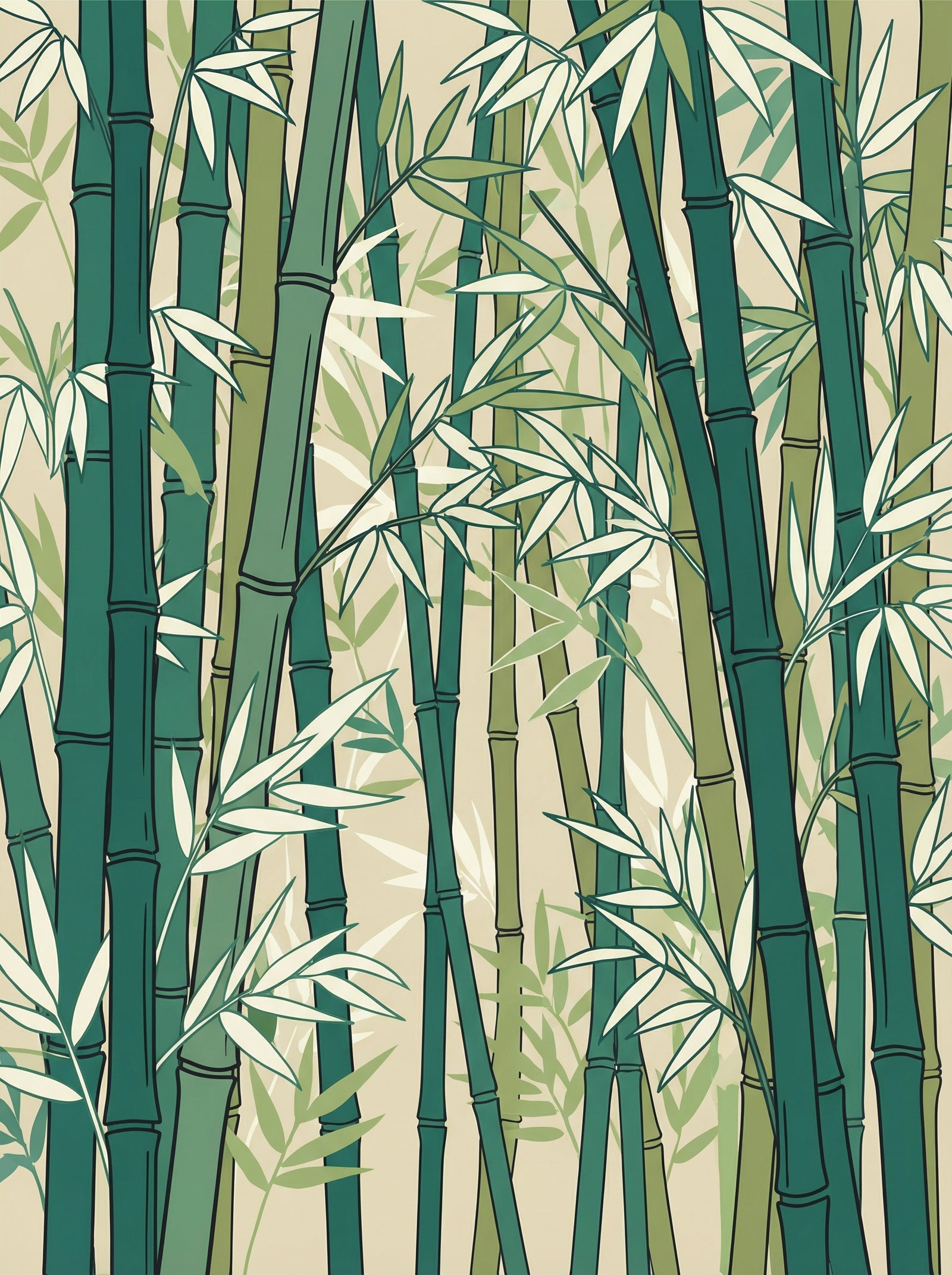 Poster in black frame