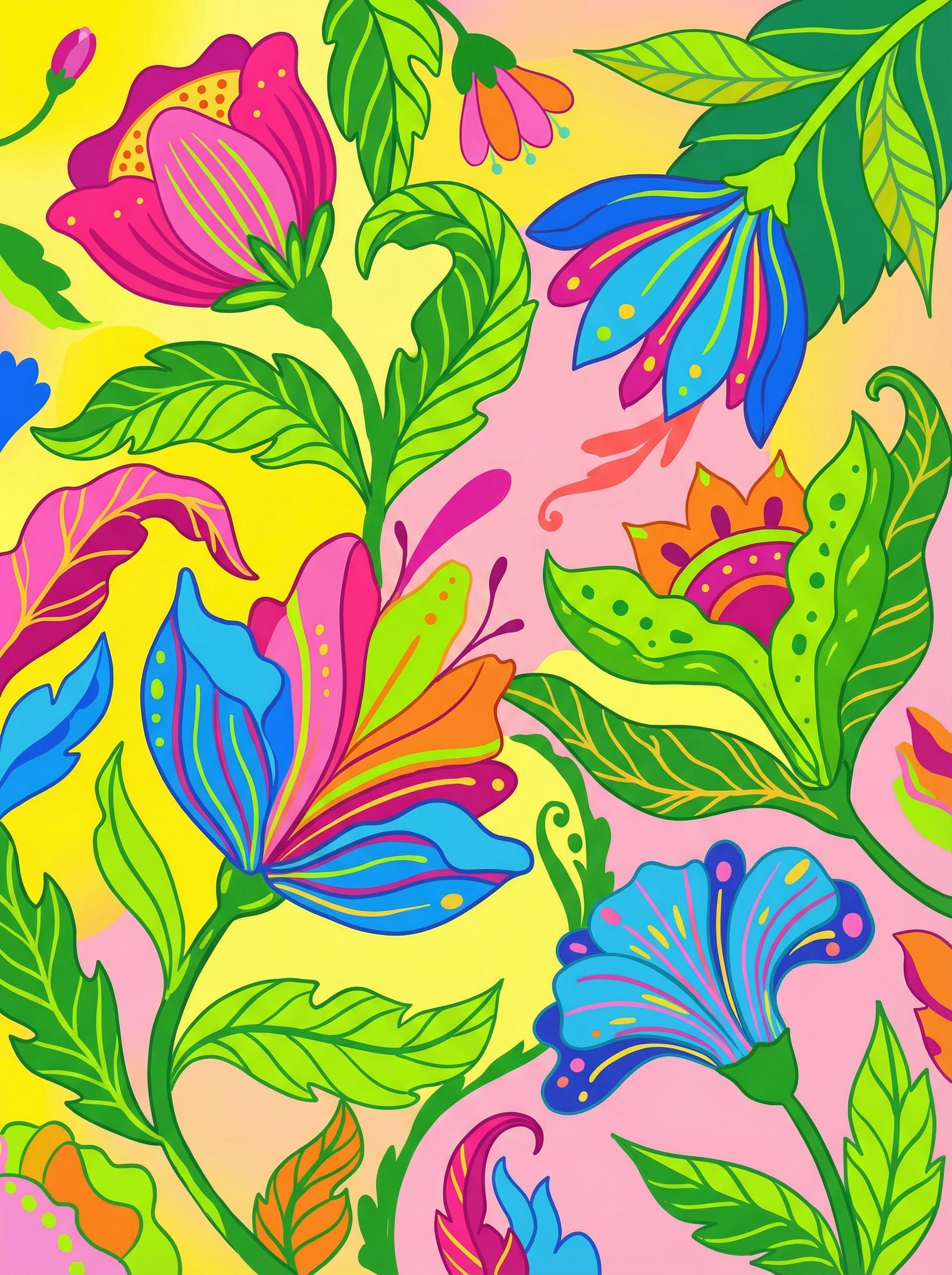 Poster in black frame