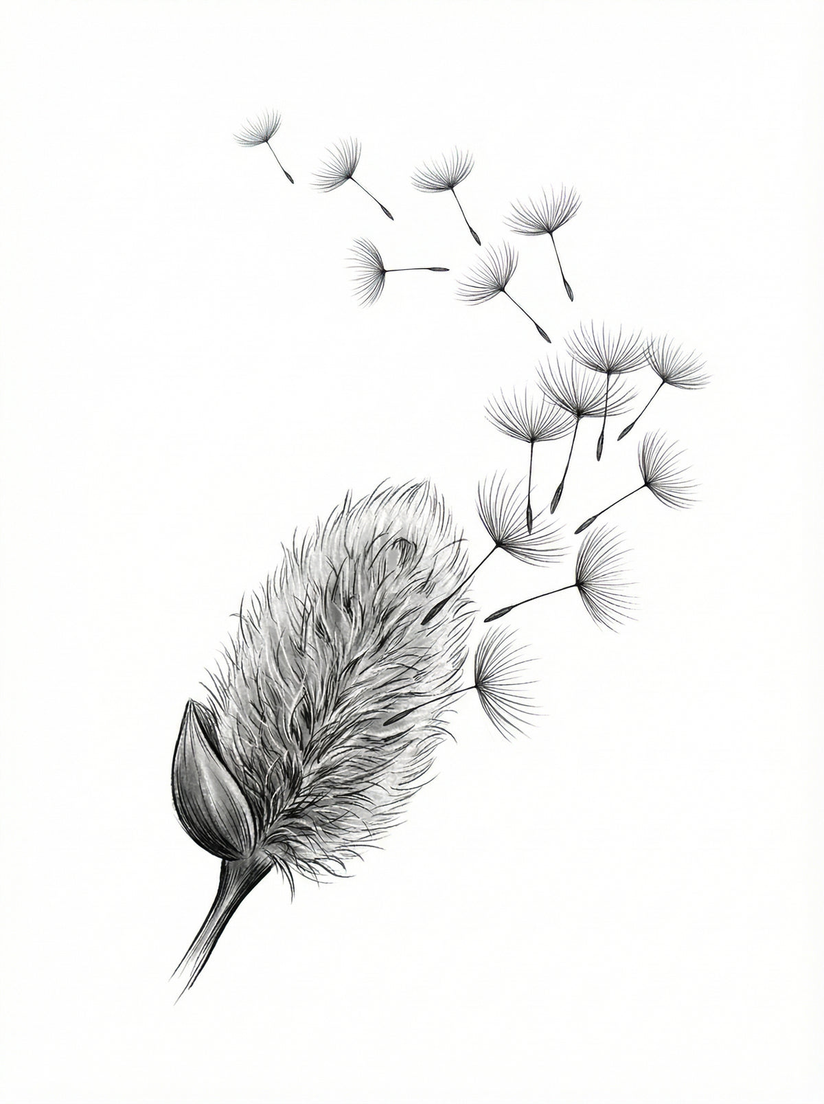 Poster in black frame