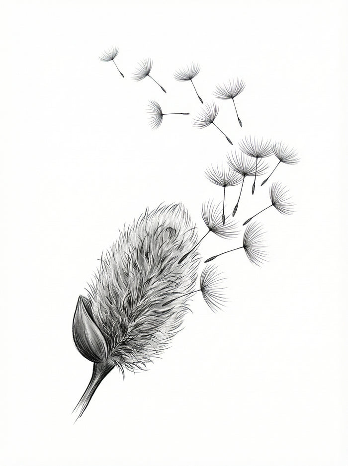 Poster in black frame