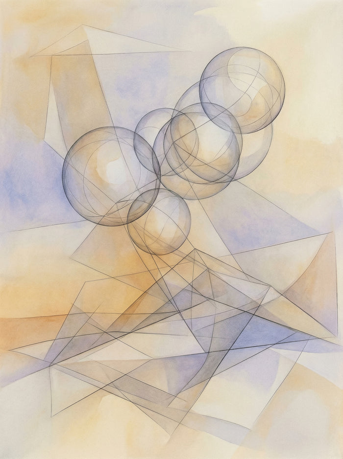 Ephemeral Structures – póster e impresión artística