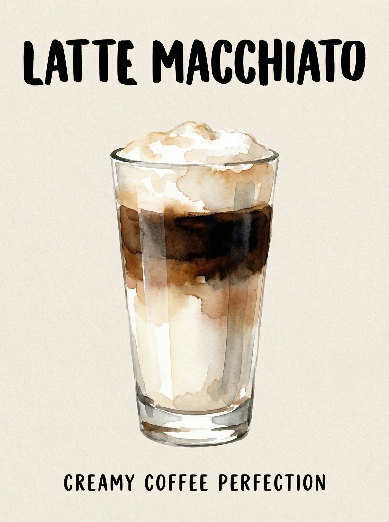 Poster in black frame