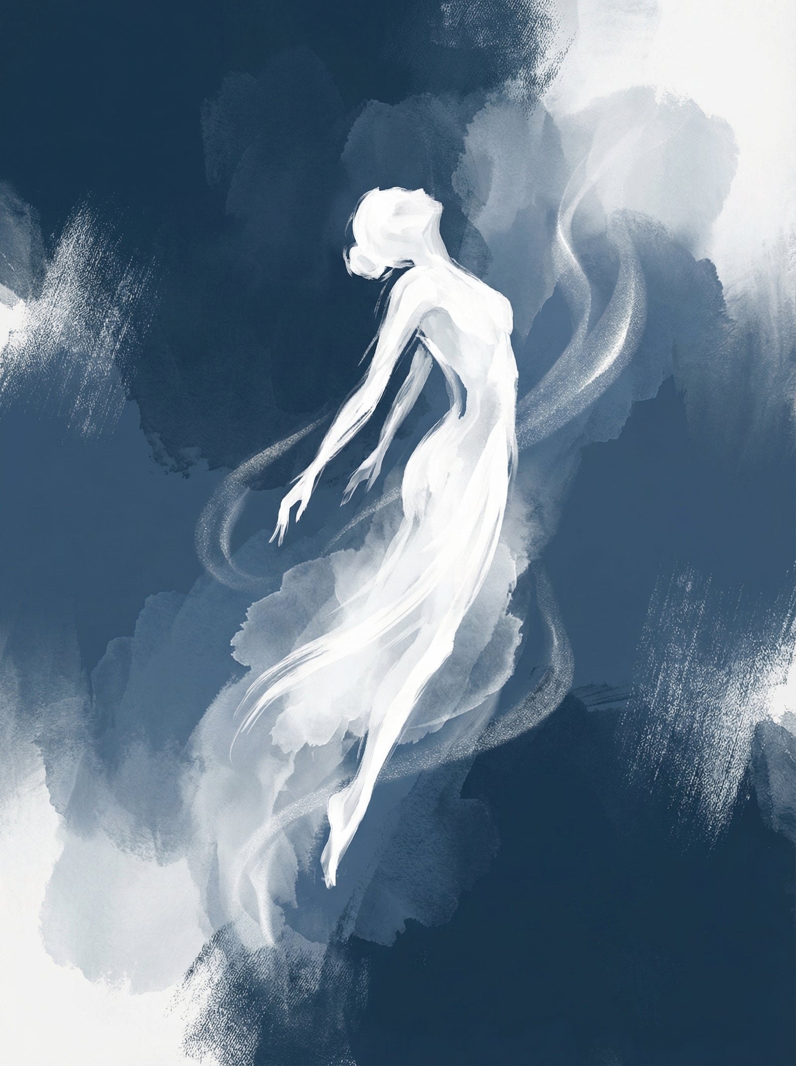 Poster in black frame