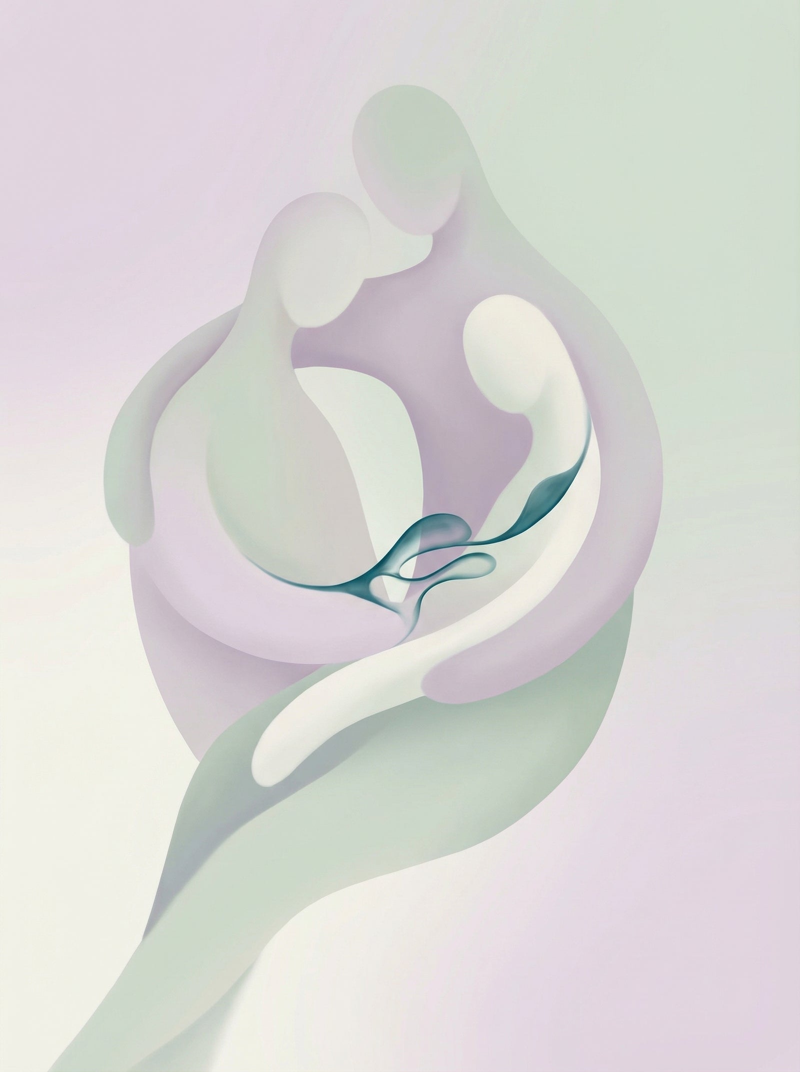 Poster in black frame