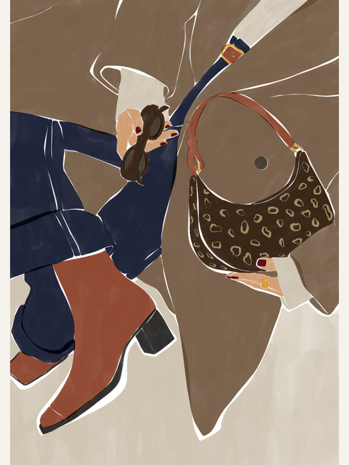 Poster Fall Fashion Vibes Art Print By Ivy Green Illustrations – poster e stampa artistica
