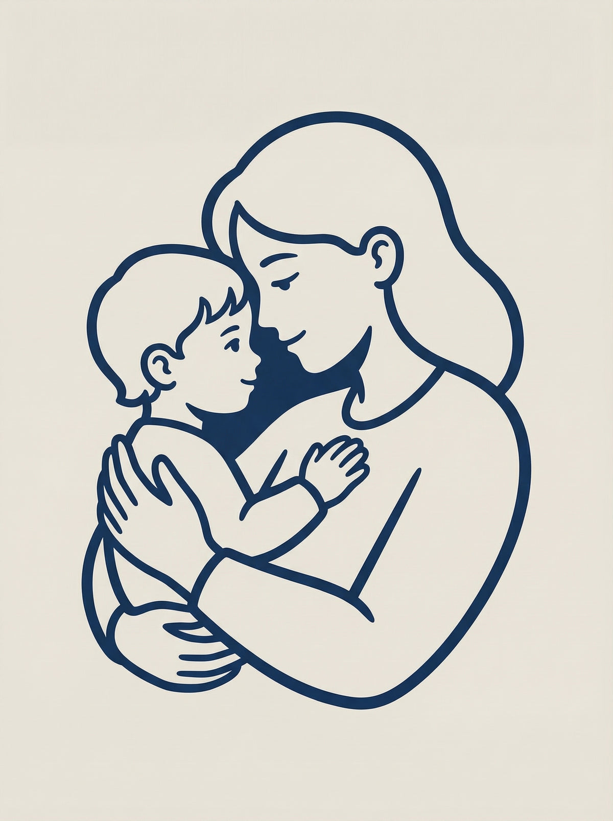 Poster in black frame