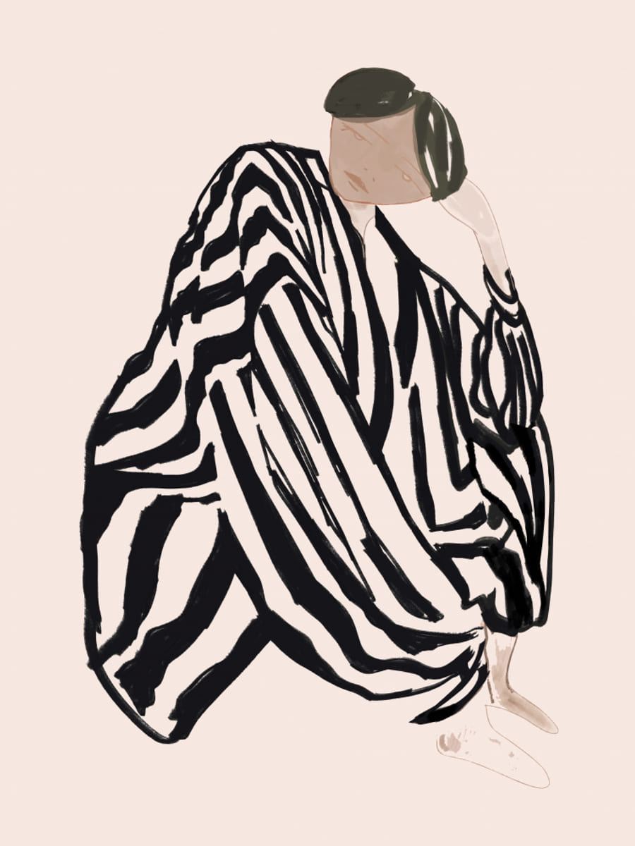Female Figure 3 Poster – Poster und Kunstdruck