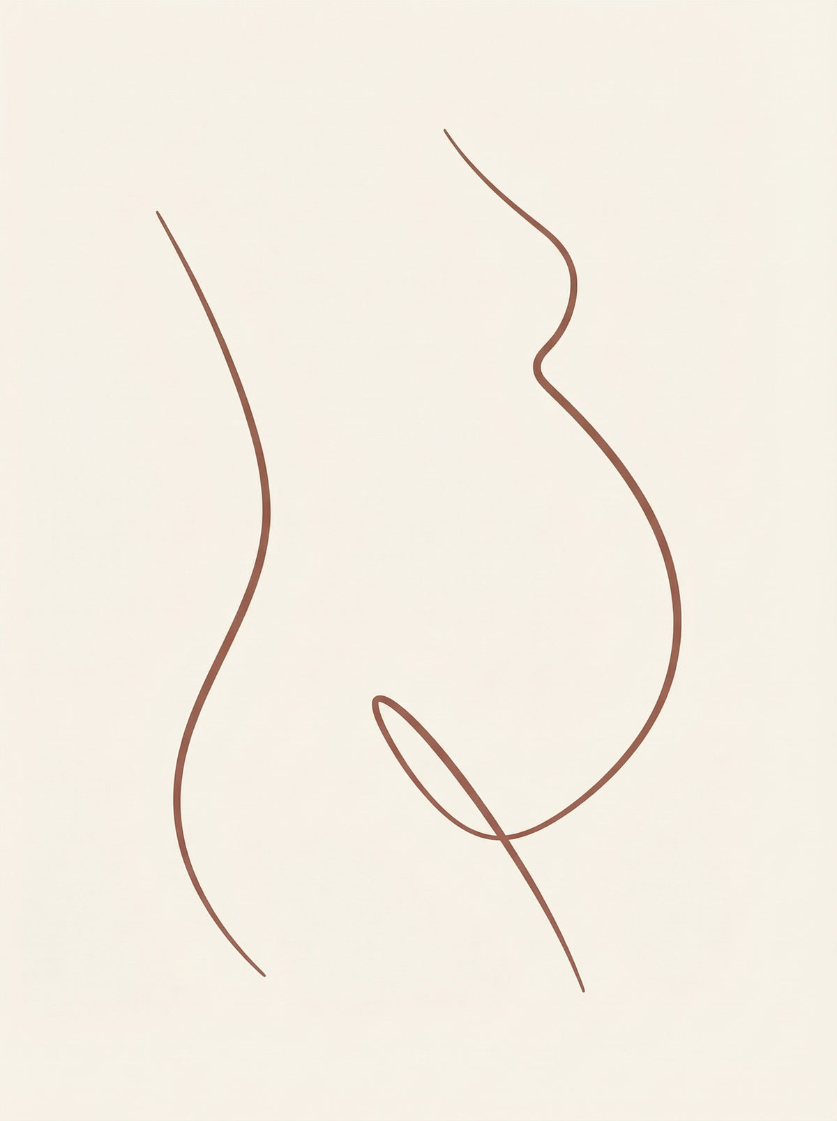 Poster in black frame