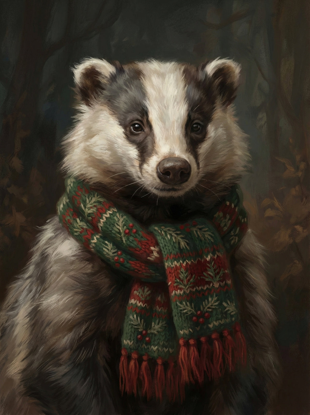 Poster in black frame